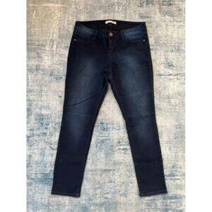 No Boundaries Dark Enzyme Wash Essential Skinny Jeans Junior's 15